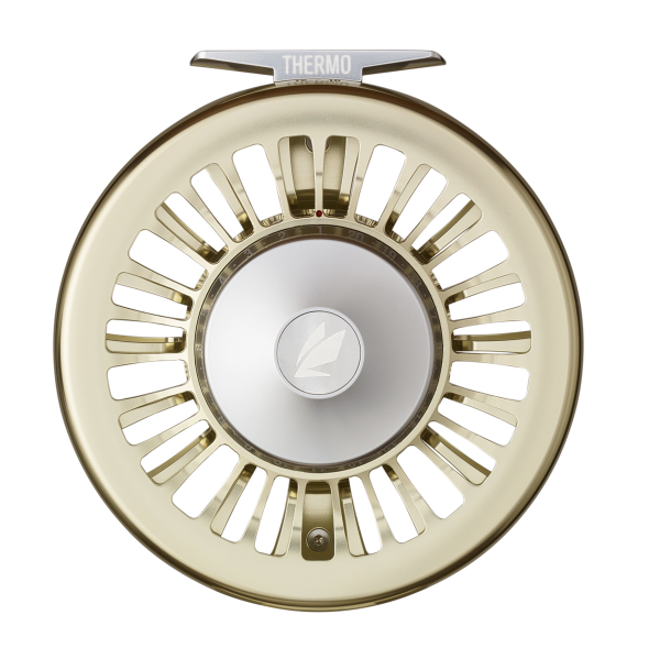 Sage Thermo Fly Reel Champagne Back